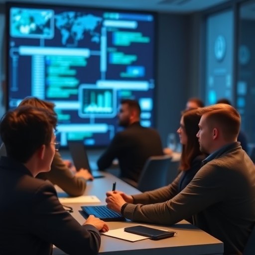 一個資安意識訓練課程的場景