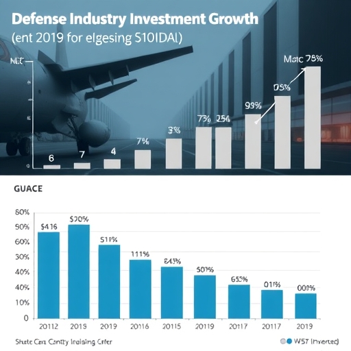 美國軍事開支增長圖
