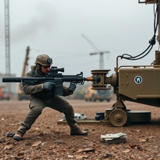 美國國防預算增長示意圖