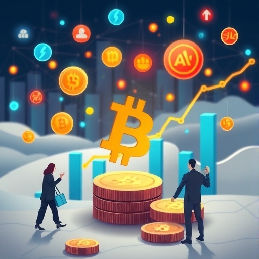 一位男子正在街頭交易股票