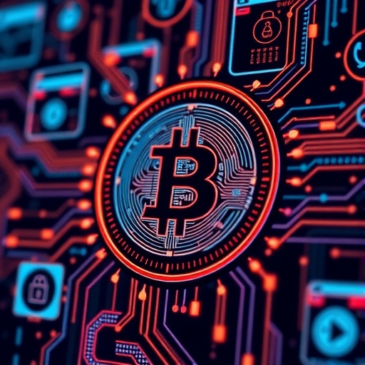 數位貨幣交易安全圖示