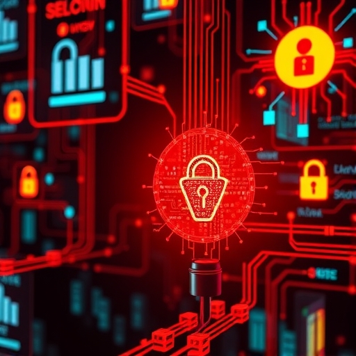 供應鏈資安風險圖示