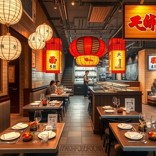 台灣餐廳的動態場景