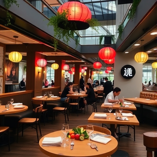 台灣餐廳的動態場景