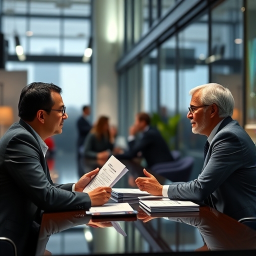 一位男子正在街頭交易股票