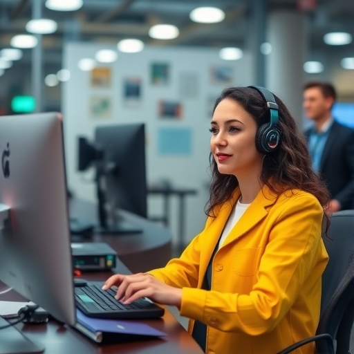 女性領導者在科技中心