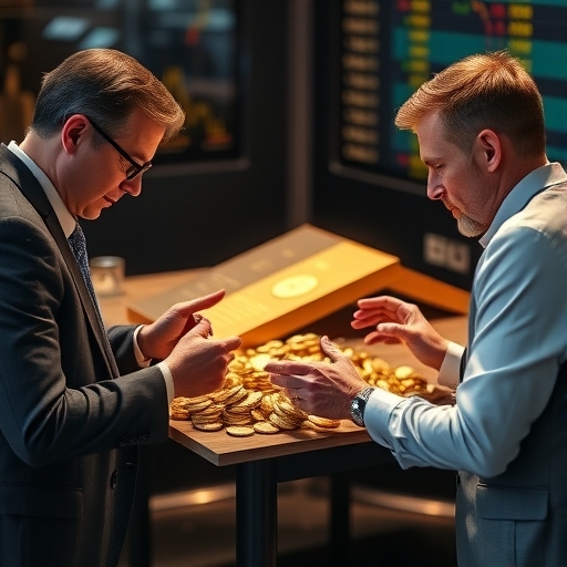 金融分析師正在討論貴金屬