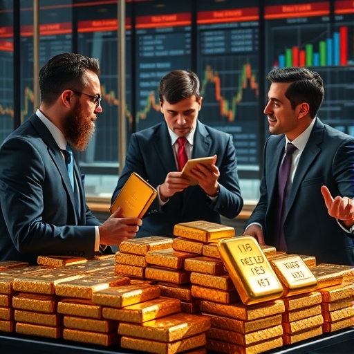 金融分析師正在討論貴金屬