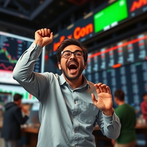 金融分析師正在檢視市場數據