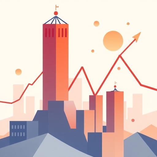 匯率波動概念圖