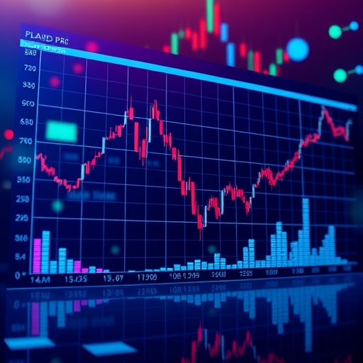 一位分析師正在查看匯率圖表