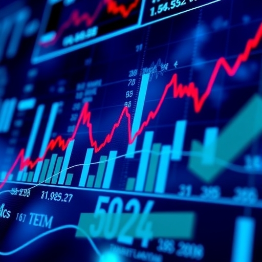 一位男子正在街頭交易股票