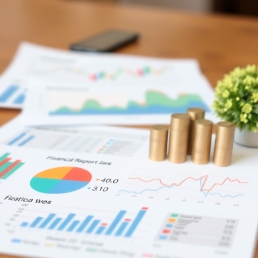 一張財報分析圖表