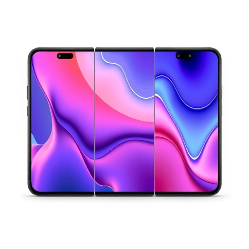 採用矽碳電池技術的摺疊手機