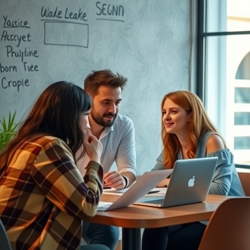 工會成員討論保險選項