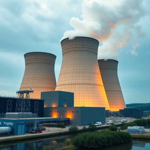 法國核能發電廠與比特幣挖礦設備運作