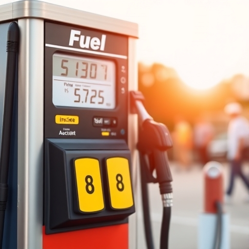 燃料價格上漲標示