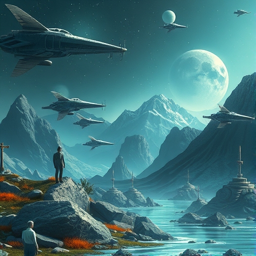 未來感的AI技術景觀