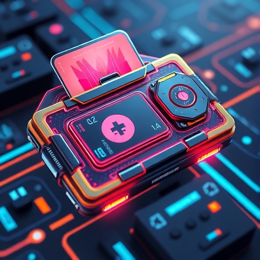 一個未來感的數位錢包介面