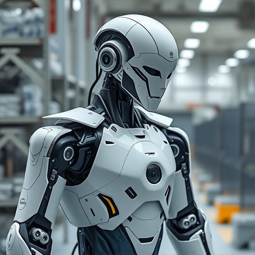 AI大腦驅動的人形機器人