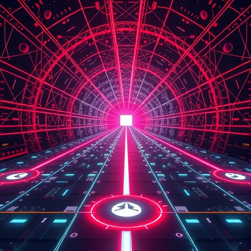 未來感雷射雷達技術的圖像