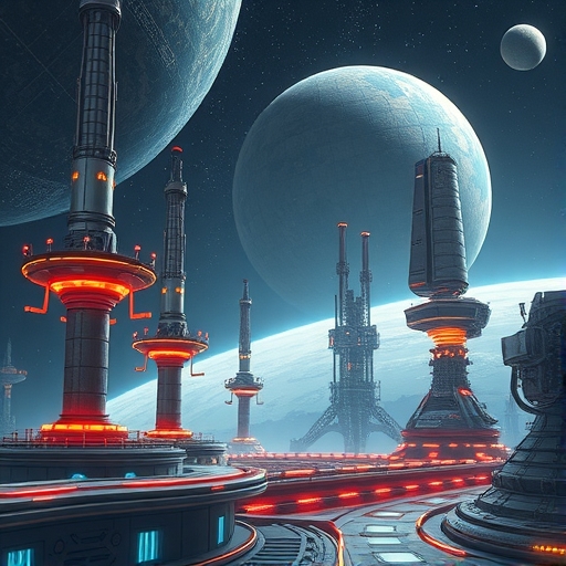 未來主義的太空基礎設施