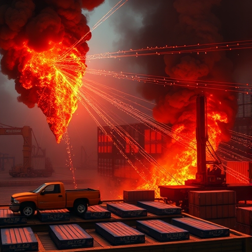 全球貿易戰影響的插圖