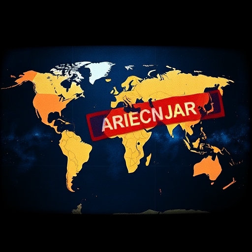 全球經濟中關稅影響的圖示