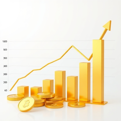 黃金價格上升趨勢圖表