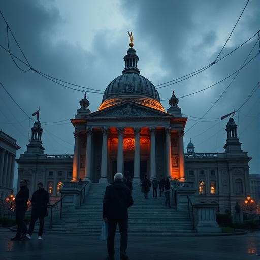 政府干預私人企業的情景