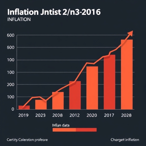 展示通膨數據的圖表