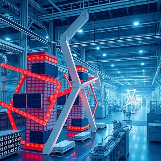 高科技半導體工廠的生產設備