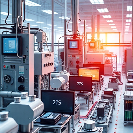 高科技半導體工廠的內部運作