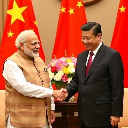 莫迪與習近平的歷史性會面