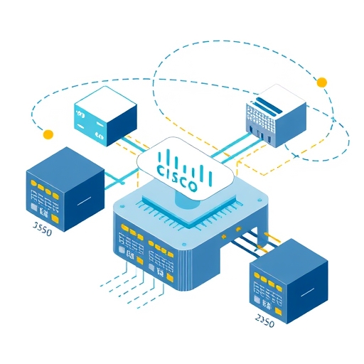 思科網路基礎設施的另一插圖
