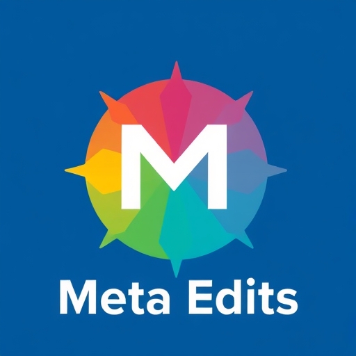Meta Edits 標誌插圖
