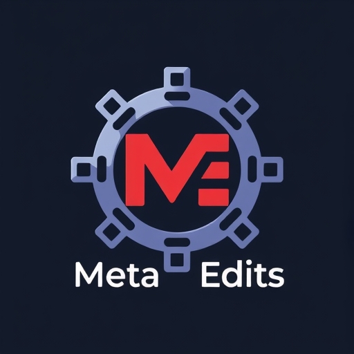 Meta Edits 標誌插圖