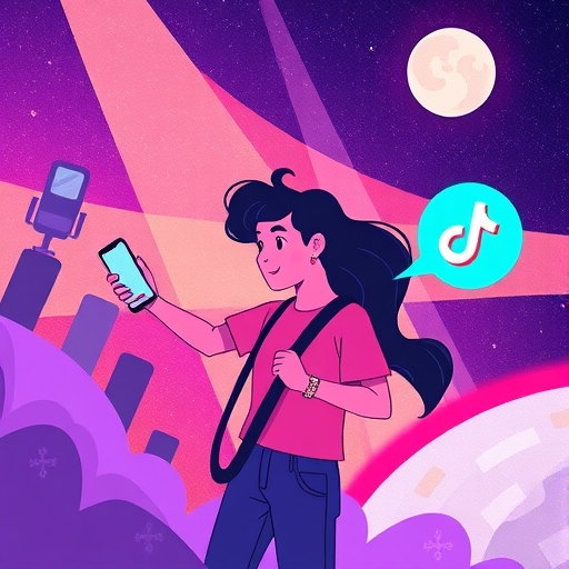TikTok直播創作者適應新政策的插圖