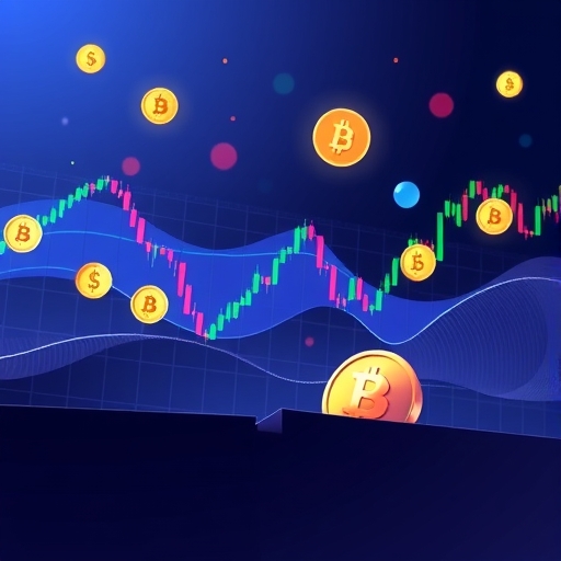 數位貨幣交易的插圖