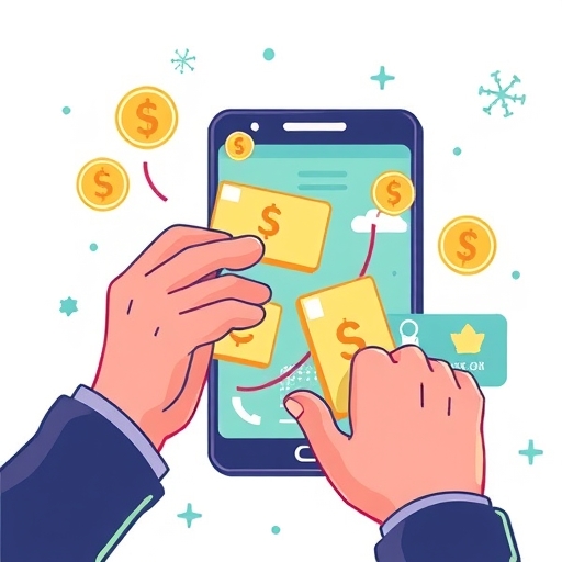 數位支付的插圖