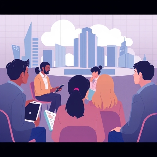 財經新聞多樣性的插圖