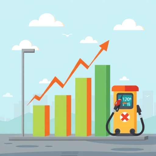 油價上漲的插圖