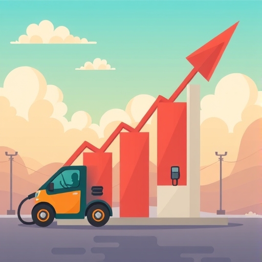 油價上漲的插圖