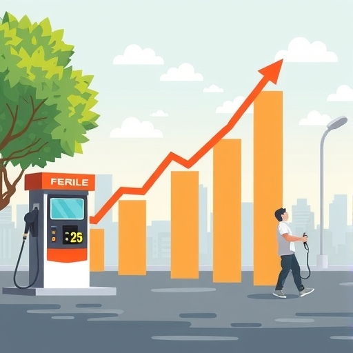 油價上漲的插圖