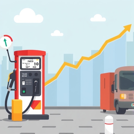 油價上漲的插圖