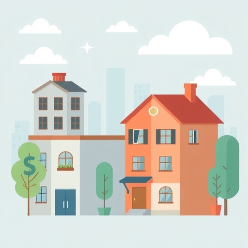 大學生在校園附近尋找租屋信息