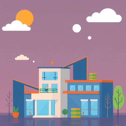 一位學生在尋找租屋資訊