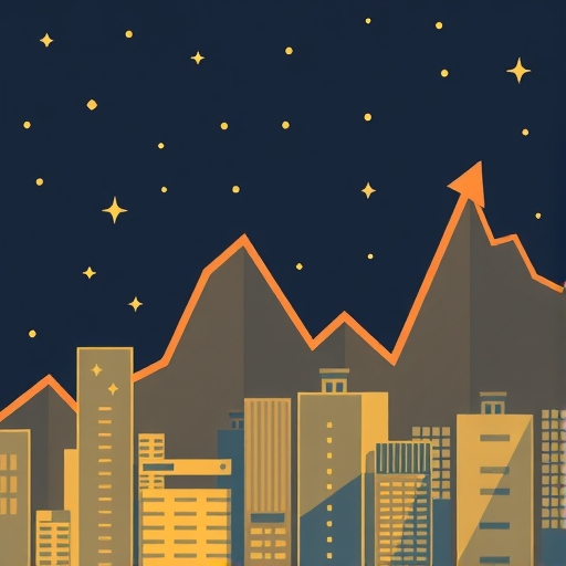 市場波動的插圖