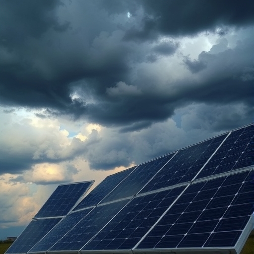 太陽能板結構示意圖