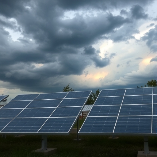 風雨中太陽能板的安全設計